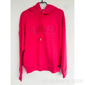 Dames gebreide emb crystal cood pullover